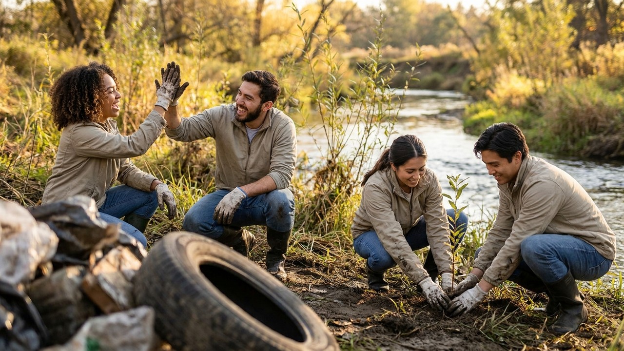 Rivers Rising Youth Restoring Watersheds